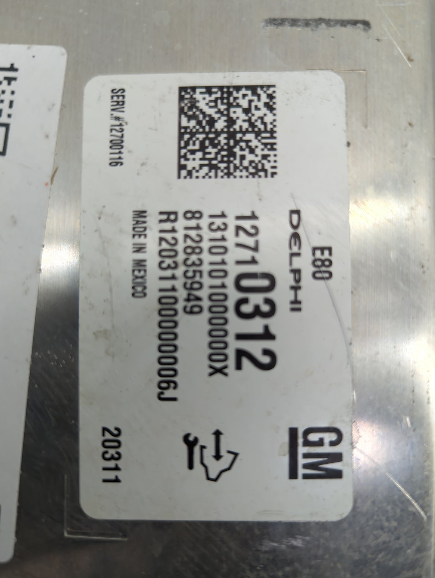 2017-2021 Gmc Acadia PCM Engine Control Computer ECU ECM PCU OEM P/N:12710312 12700116 Fits Fits 2017 2018 2019 2020 2021 20