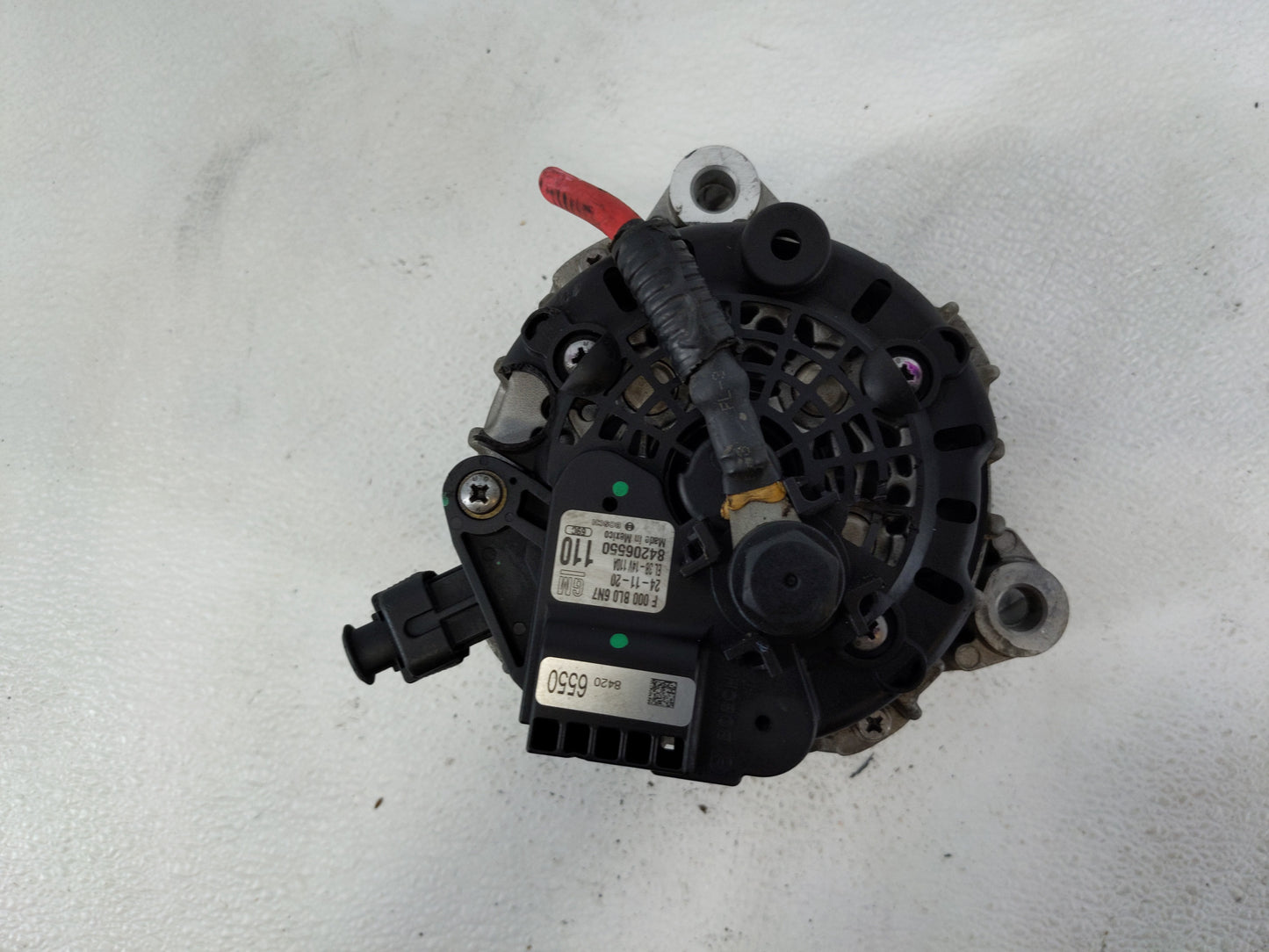 2016-2019 Gmc Savana 2500 Alternator Replacement Generator Charging Assembly Engine OEM P/N:84206550 Fits OEM Used Auto Part