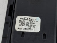 2019-2022 Gmc Sierra 1500 Master Power Window Switch Replacement Driver Side Left P/N:84699725 Fits OEM Used Auto Parts - Oe