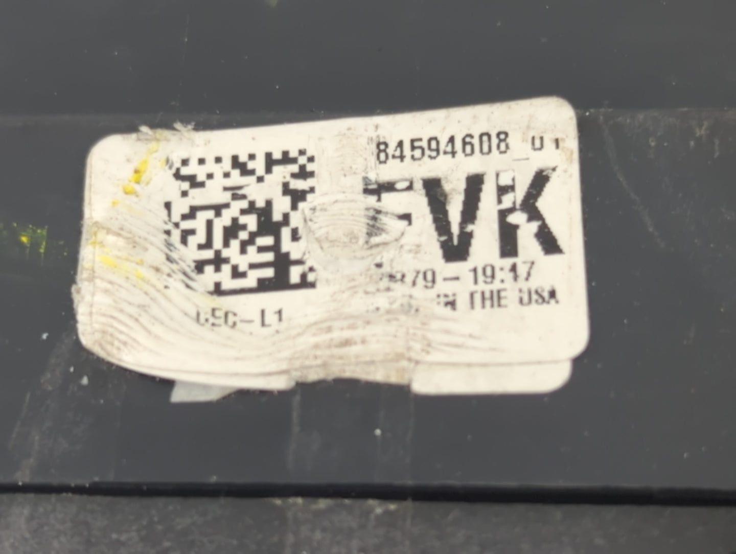 2019-2022 Gmc Sierra 1500 Fusebox Fuse Box Panel Relay Module P/N:84594608 Fits Fits 2019 2020 2021 2022 OEM Used Auto Parts