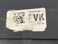 2019-2022 Gmc Sierra 1500 Fusebox Fuse Box Panel Relay Module P/N:84594608 Fits Fits 2019 2020 2021 2022 OEM Used Auto Parts