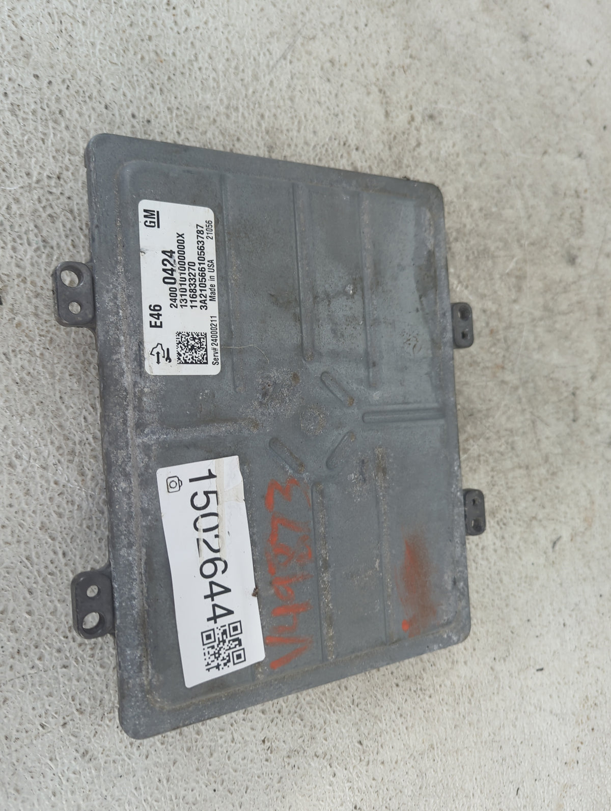 2020-2022 Gmc Sierra 1500 PCM Engine Control Computer ECU ECM PCU OEM P/N:24000424 12683270 Fits Fits 2020 2021 2022 OEM Use