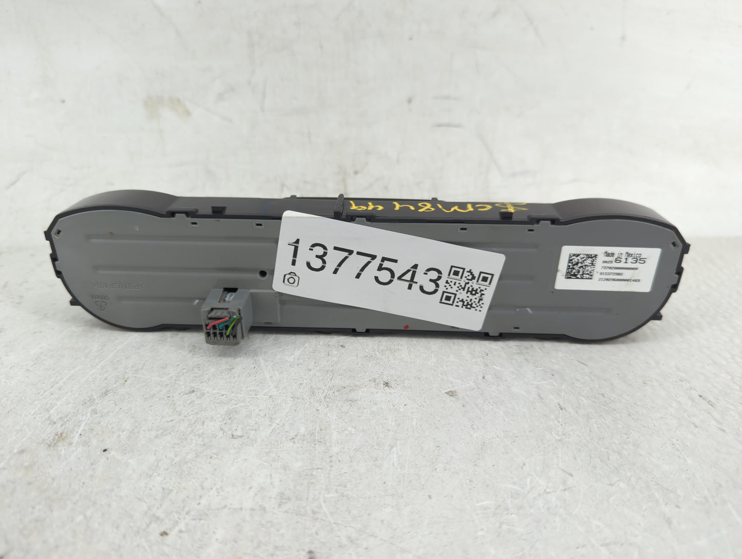 2021 Gmc Terrain Climate Control Module Temperature AC/Heater Replacement P/N:815372982 84296135 Fits OEM Used Auto Parts - 