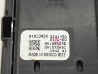 2021 Gmc Terrain Master Power Window Switch Replacement Driver Side Left P/N:84513464 84139693 Fits OEM Used Auto Parts - Oe
