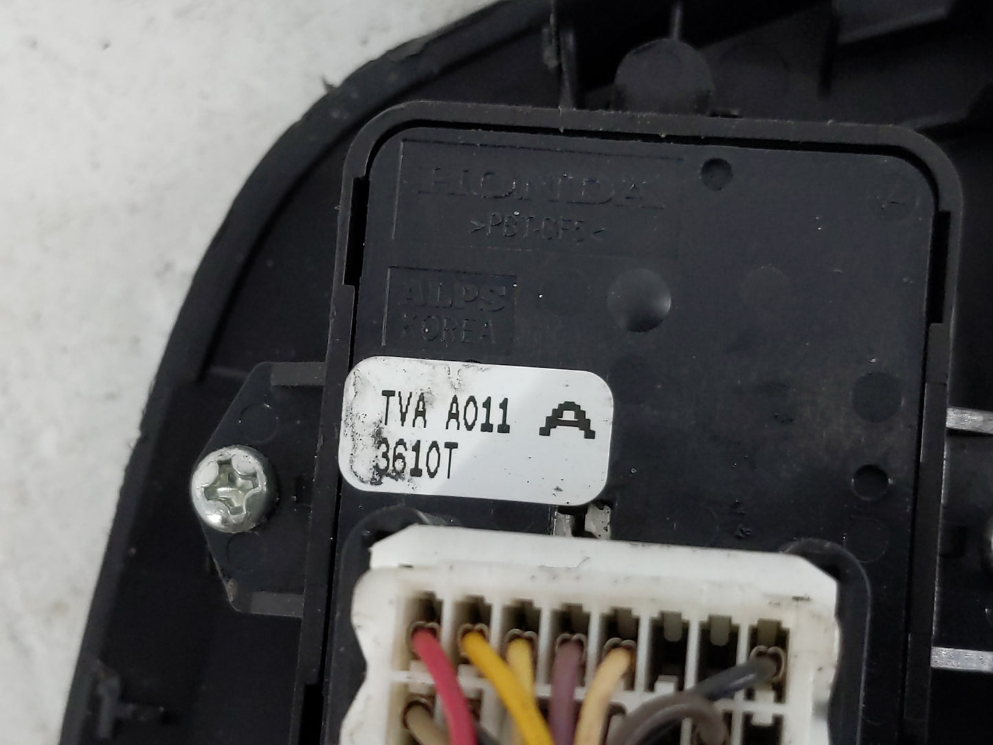 2018-2022 Honda Accord Master Power Window Switch Replacement Driver Side Left P/N:TVA A011 TVA A012 Fits OEM Used Auto Part