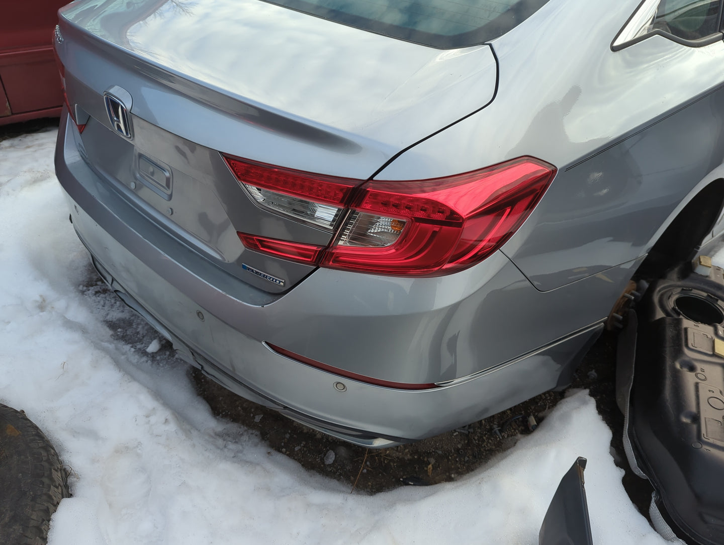 2021-2022 Honda Accord Rear Bumper Assembly Oem - Oemusedautoparts1.com