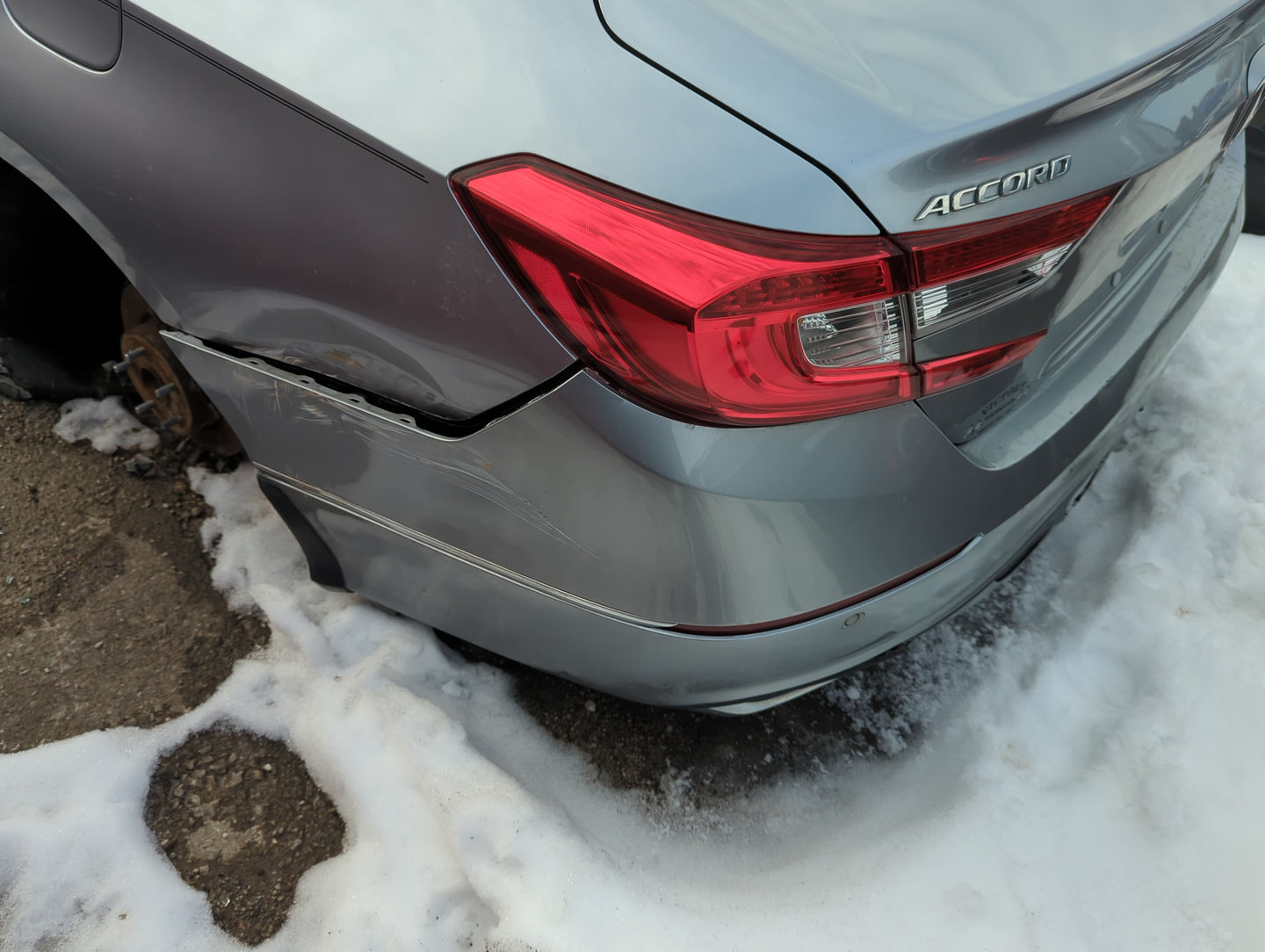2021-2022 Honda Accord Rear Bumper Assembly Oem - Oemusedautoparts1.com