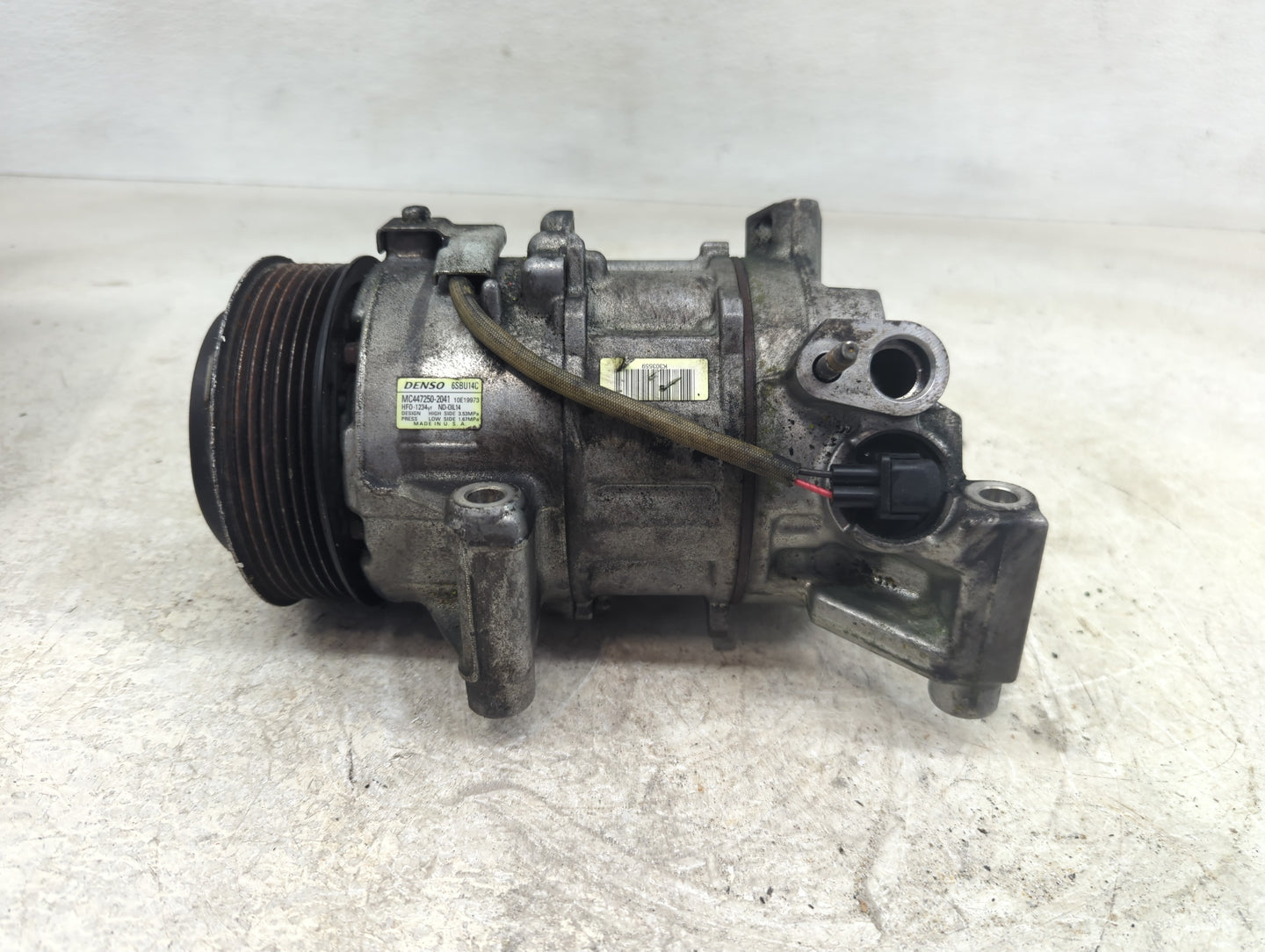 2018-2022 Honda Accord Air Conditioning A/c Ac Compressor Oem - Oemusedautoparts1.com