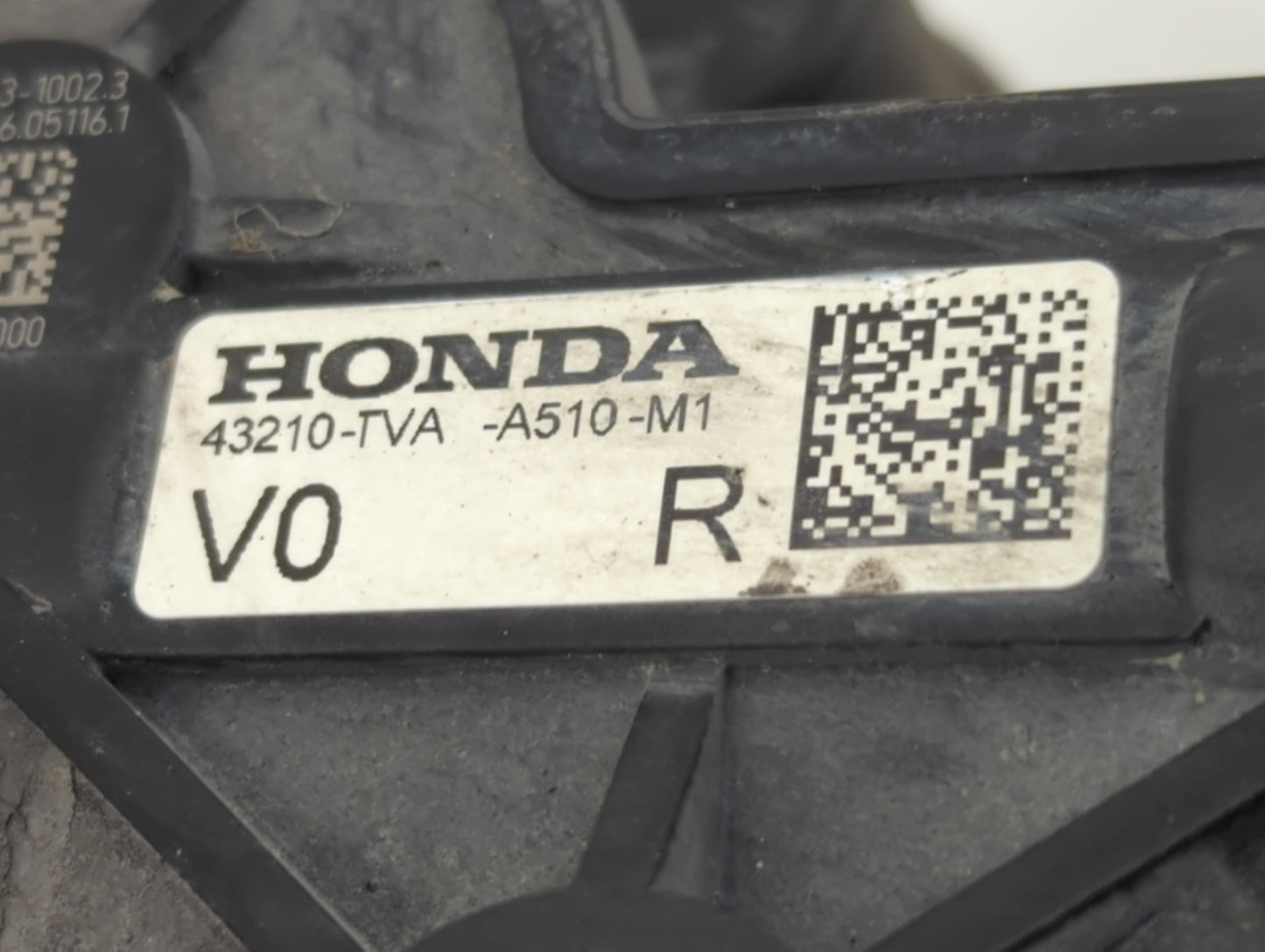 2018-2022 Honda Accord Rear Driver Left Brake Caliper 1398007 - Oemusedautoparts1.com
