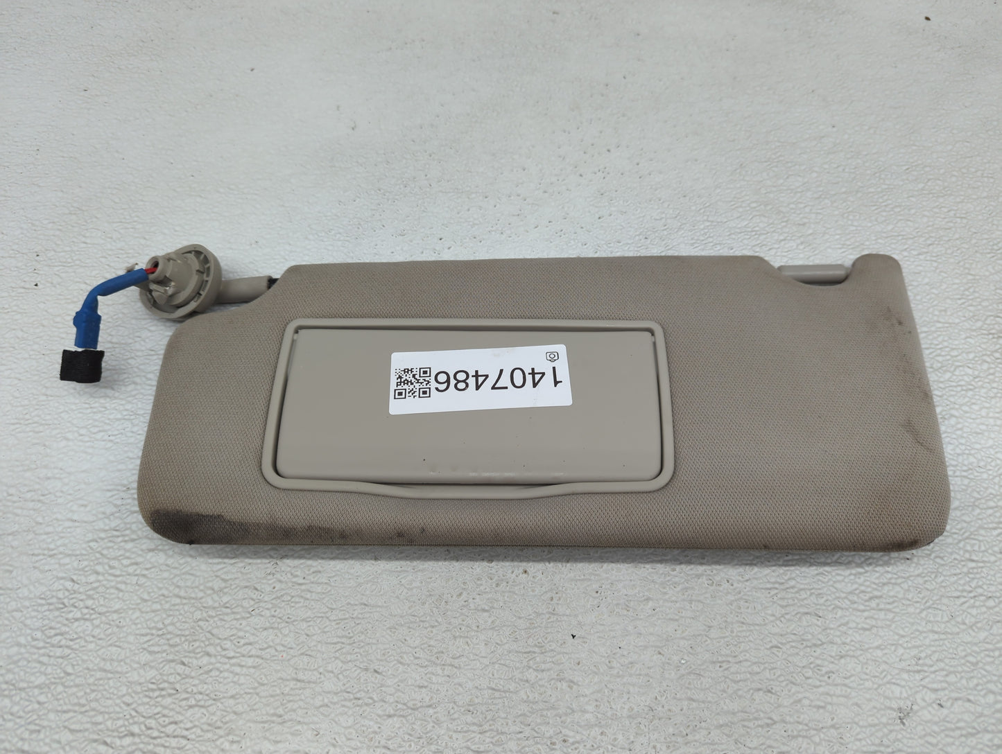 2018-2022 Honda Accord Sun Visor Shade Replacement Driver Left Mirror Fits Fits 2018 2019 2020 2021 2022 OEM Used Auto Parts