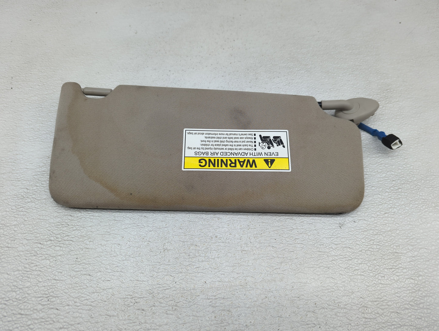 2018-2022 Honda Accord Sun Visor Shade Replacement Driver Left Mirror Fits Fits 2018 2019 2020 2021 2022 OEM Used Auto Parts