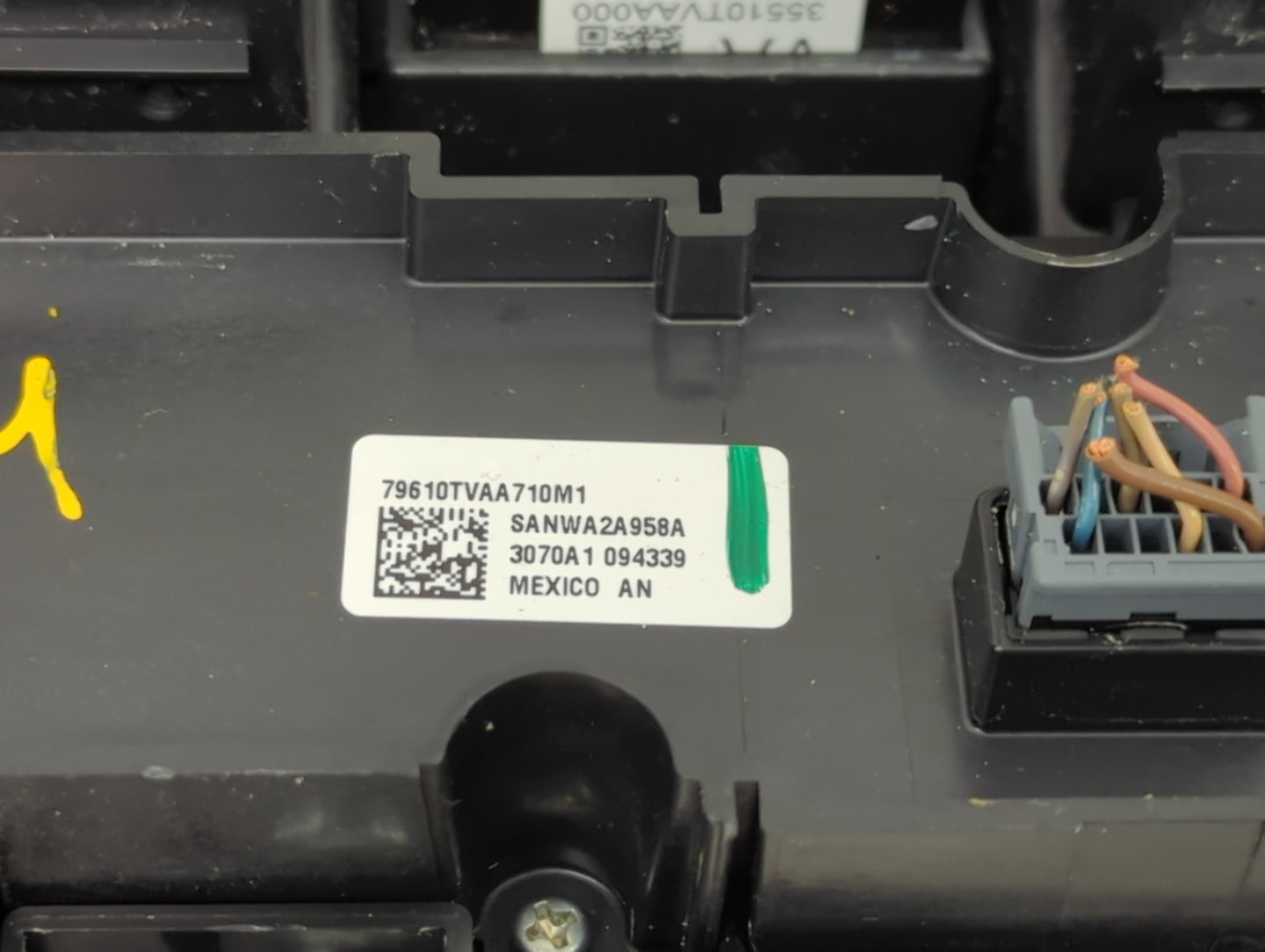 2021-2022 Honda Accord Climate Control Module Temperature AC/Heater Replacement P/N:79610TVAA710M1 Fits Fits 2021 2022 OEM U