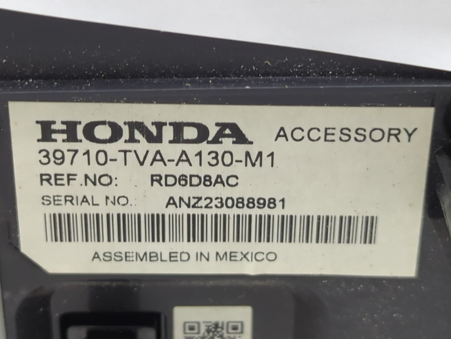 2018-2022 Honda Accord Information Display Screen - Oemusedautoparts1.com