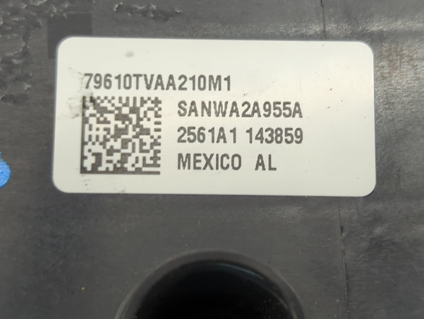 2021 Honda Accord Climate Control Module Temperature AC/Heater Replacement P/N:79610TVAA210M1 SANWA2A955A Fits OEM Used Auto