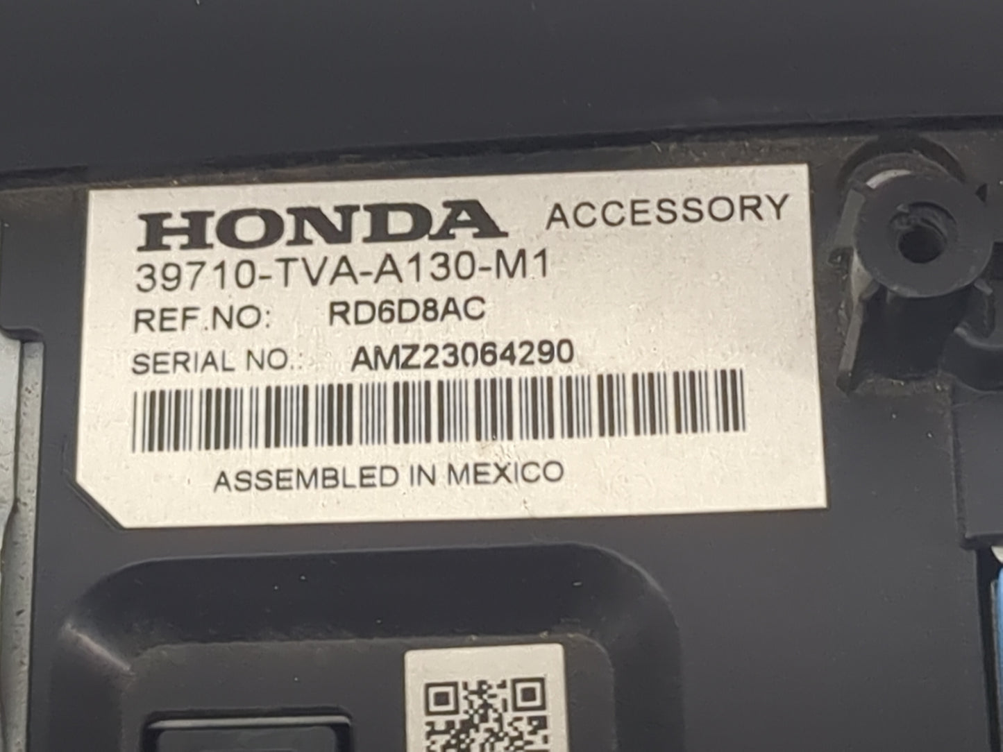 2018-2022 Honda Accord Information Display Screen 1471177 - Oemusedautoparts1.com