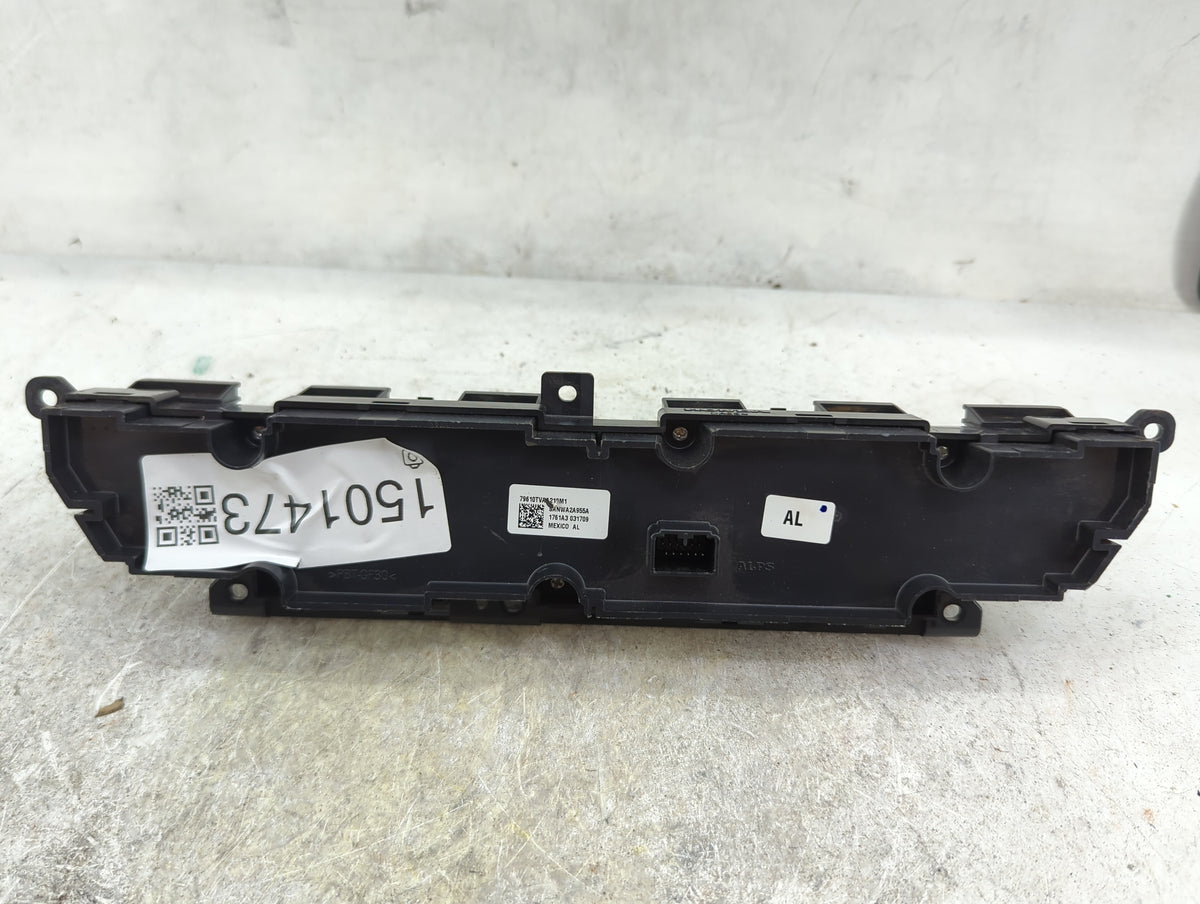 2018-2020 Honda Accord Climate Control Module Temperature AC/Heater Replacement P/N:79610TVAA21ZA 79610TVAA210M1 Fits OEM Us