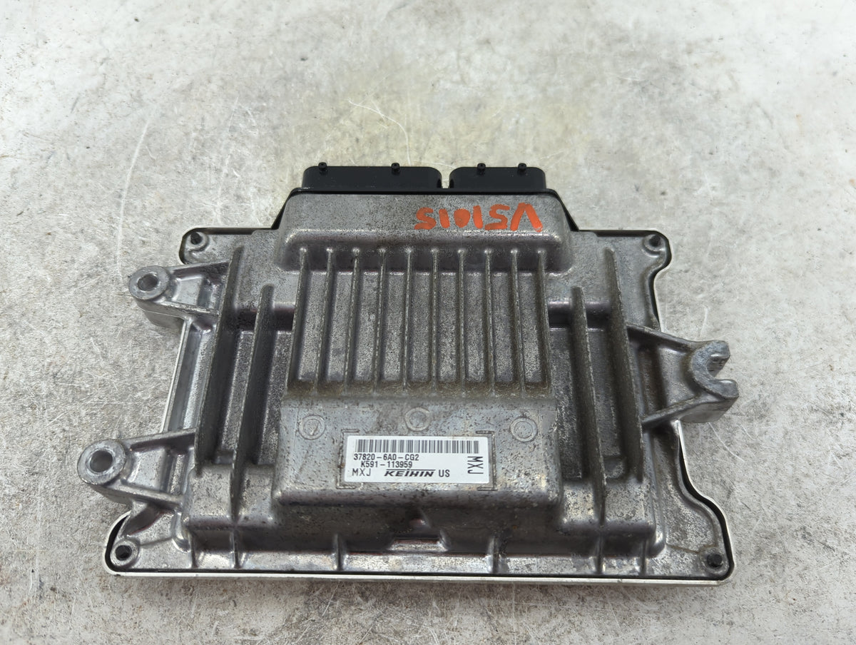 2021 Honda Accord PCM Engine Control Computer ECU ECM PCU OEM P/N:37820-6A0-CG2 K591-113959 Fits OEM Used Auto Parts - Oemus