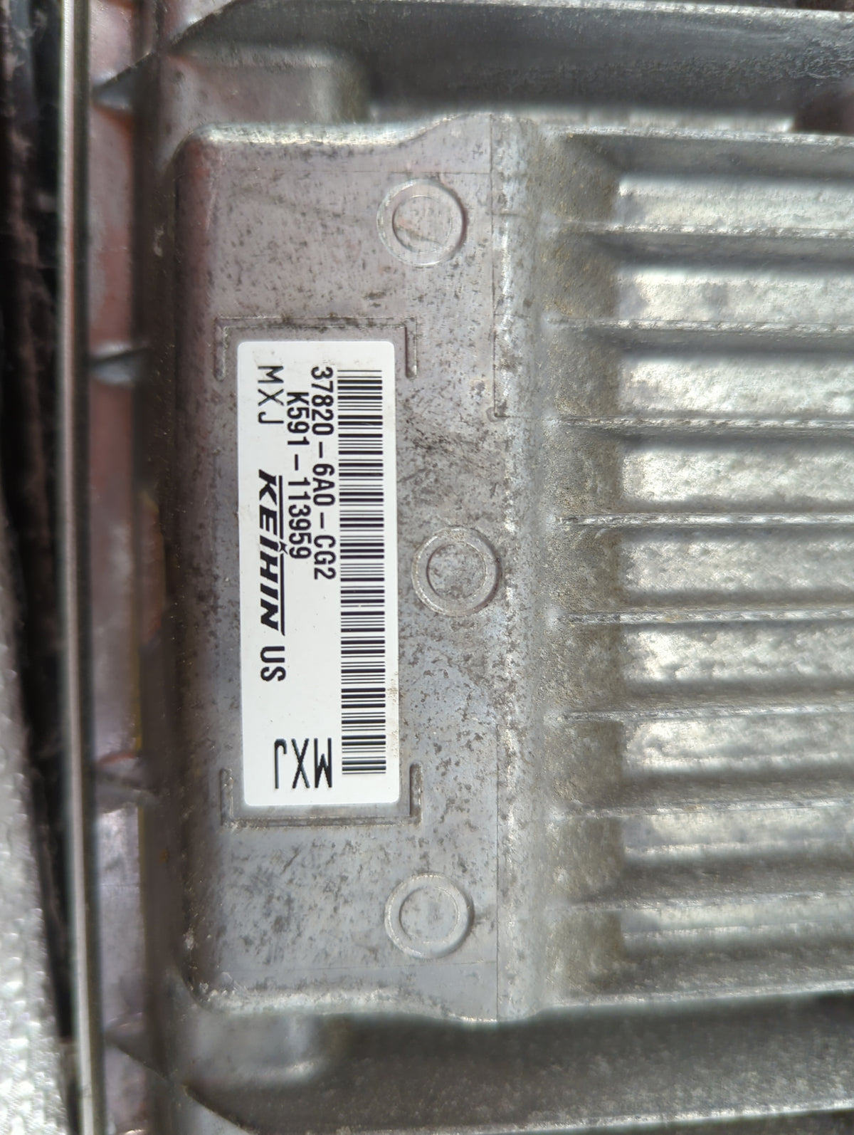 2021 Honda Accord PCM Engine Control Computer ECU ECM PCU OEM P/N:37820-6A0-CG2 K591-113959 Fits OEM Used Auto Parts - Oemus