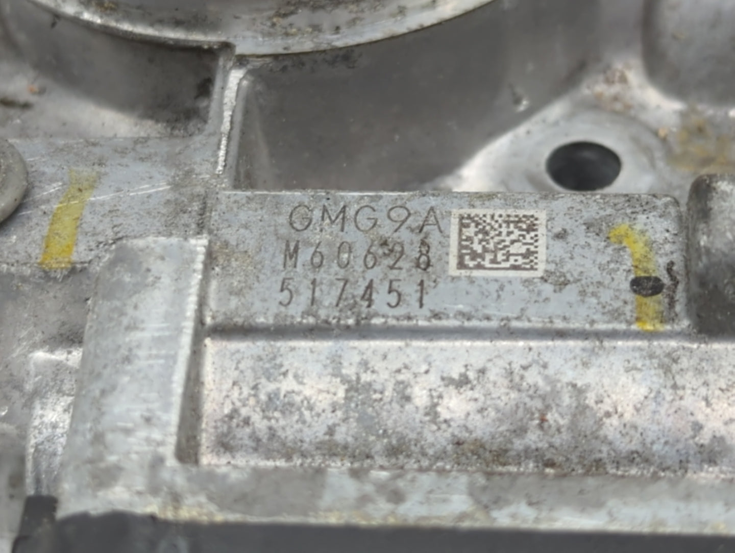 2018-2019 Honda Accord Throttle Body P/N:GMG9A Fits Fits 2016 2017 2018 2019 OEM Used Auto Parts - Oemusedautoparts1.com