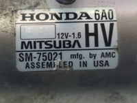 2021-2022 Honda Accord Car Starter Motor Solenoid OEM P/N:SM-75021 Fits Fits 2021 2022 OEM Used Auto Parts - Oemusedautopart