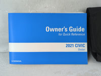 2021 Honda Civic Owners Manual Book Guide P/N:00X31-TBA-G500 OEM Used Auto Parts - Oemusedautoparts1.com