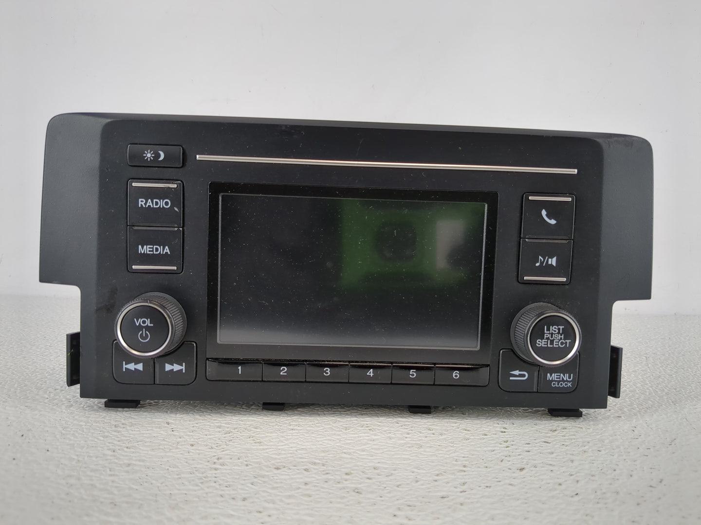 2019-2021 Honda Civic Radio AM FM Cd Player Receiver Replacement P/N:39100-TBA-A41 Fits Fits 2019 2020 2021 OEM Used Auto Pa