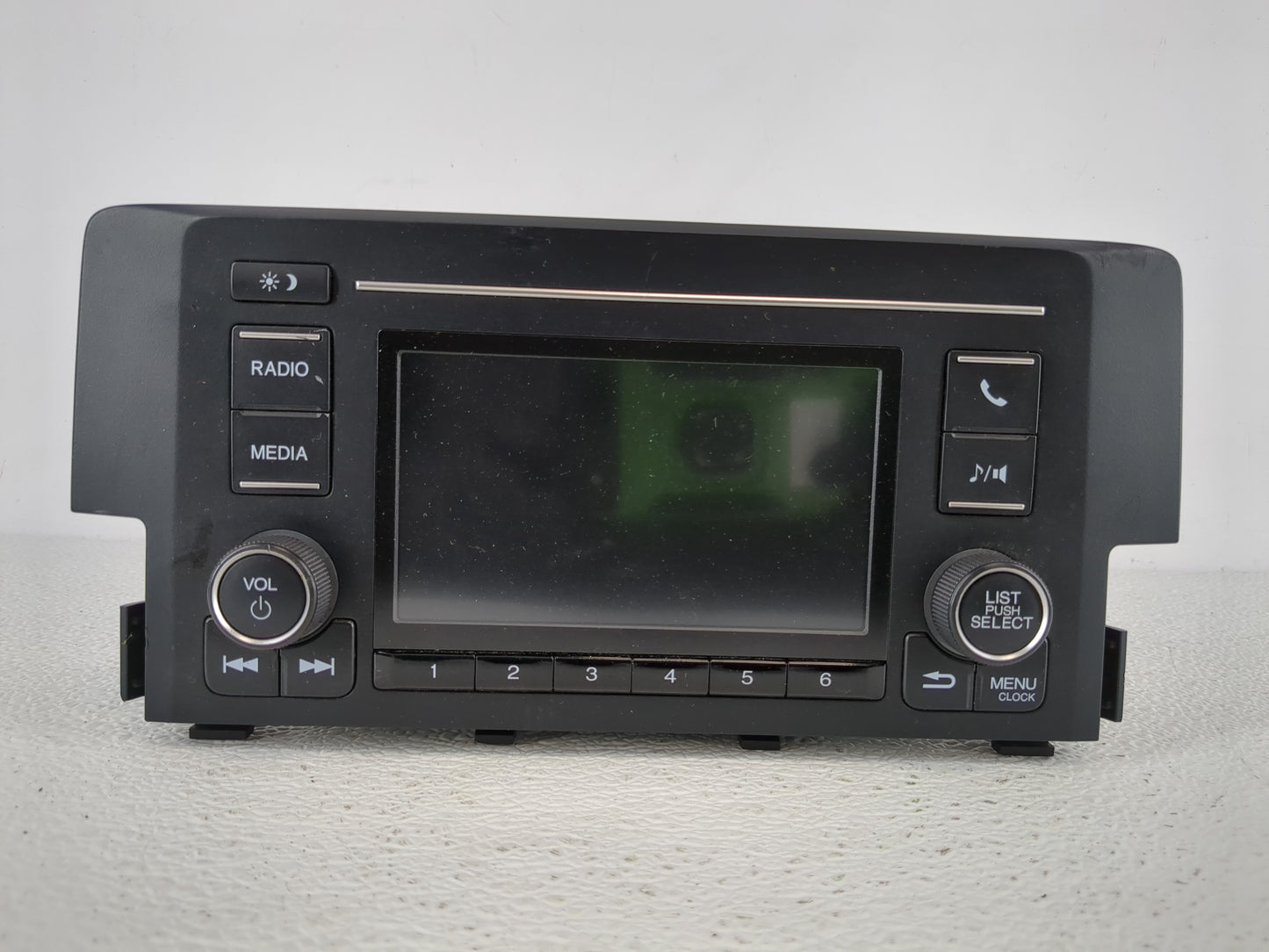 2019-2021 Honda Civic Radio AM FM Cd Player Receiver Replacement P/N:39100-TBA-A41 Fits Fits 2019 2020 2021 OEM Used Auto Pa