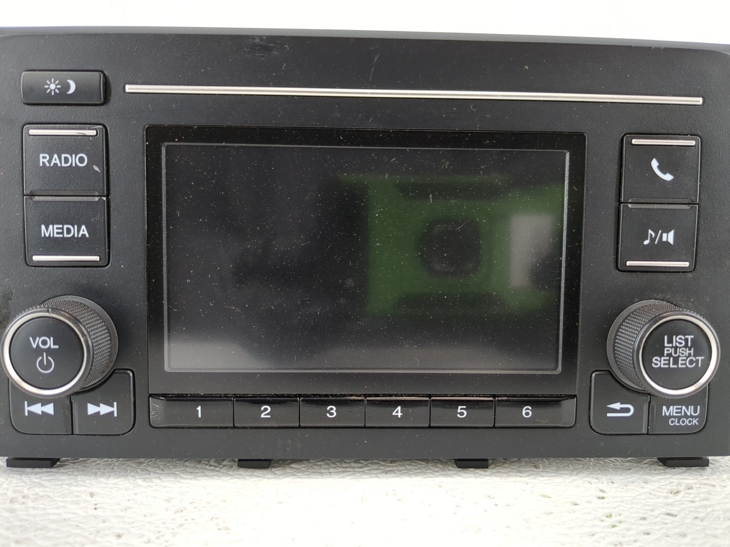 2019-2021 Honda Civic Radio AM FM Cd Player Receiver Replacement P/N:39100-TBA-A41 Fits Fits 2019 2020 2021 OEM Used Auto Pa
