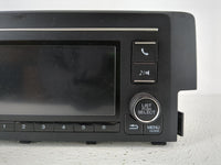 2019-2021 Honda Civic Radio AM FM Cd Player Receiver Replacement P/N:39100-TBA-A41 Fits Fits 2019 2020 2021 OEM Used Auto Pa