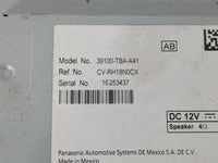 2019-2021 Honda Civic Radio AM FM Cd Player Receiver Replacement P/N:39100-TBA-A41 Fits Fits 2019 2020 2021 OEM Used Auto Pa