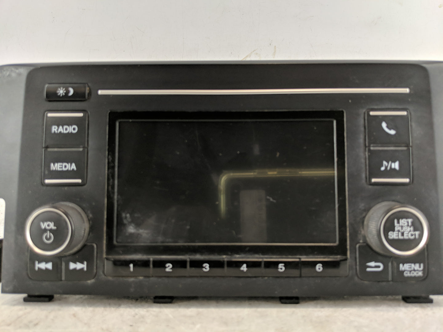 2019-2021 Honda Civic Radio AM FM Cd Player Receiver Replacement Fits Fits 2019 2020 2021 OEM Used Auto Parts - Oemusedautop