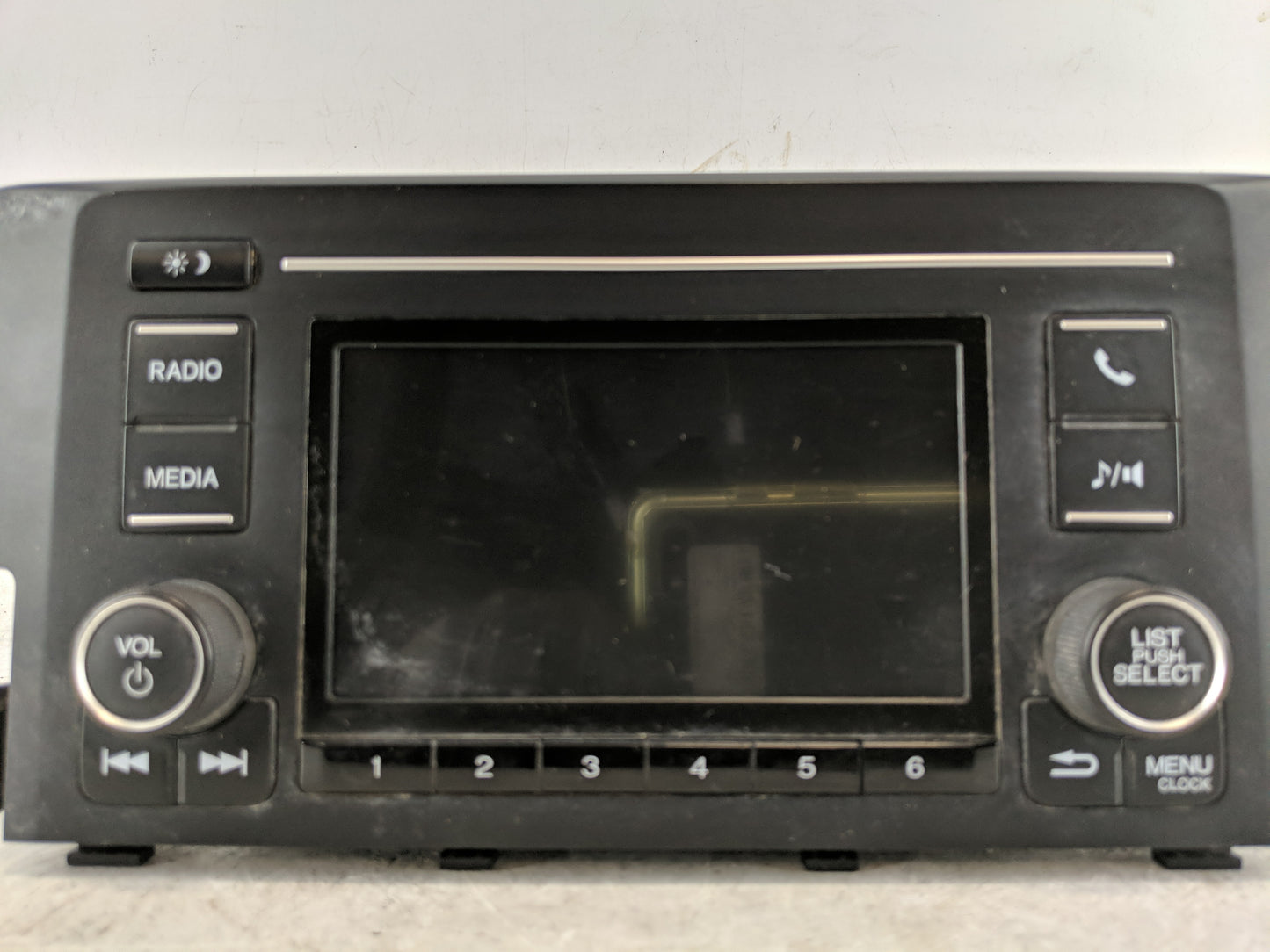 2019-2021 Honda Civic Radio AM FM Cd Player Receiver Replacement Fits Fits 2019 2020 2021 OEM Used Auto Parts - Oemusedautop