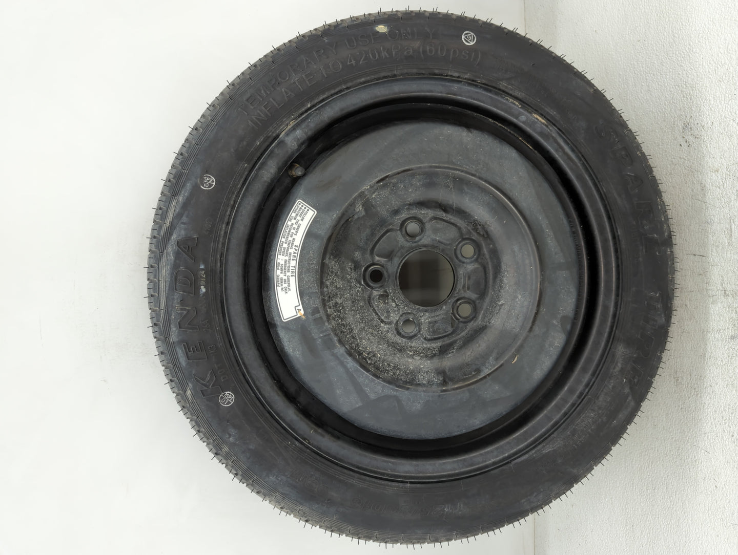 2016-2021 Honda Civic Spare Donut Tire Wheel Rim Oem - Oemusedautoparts1.com