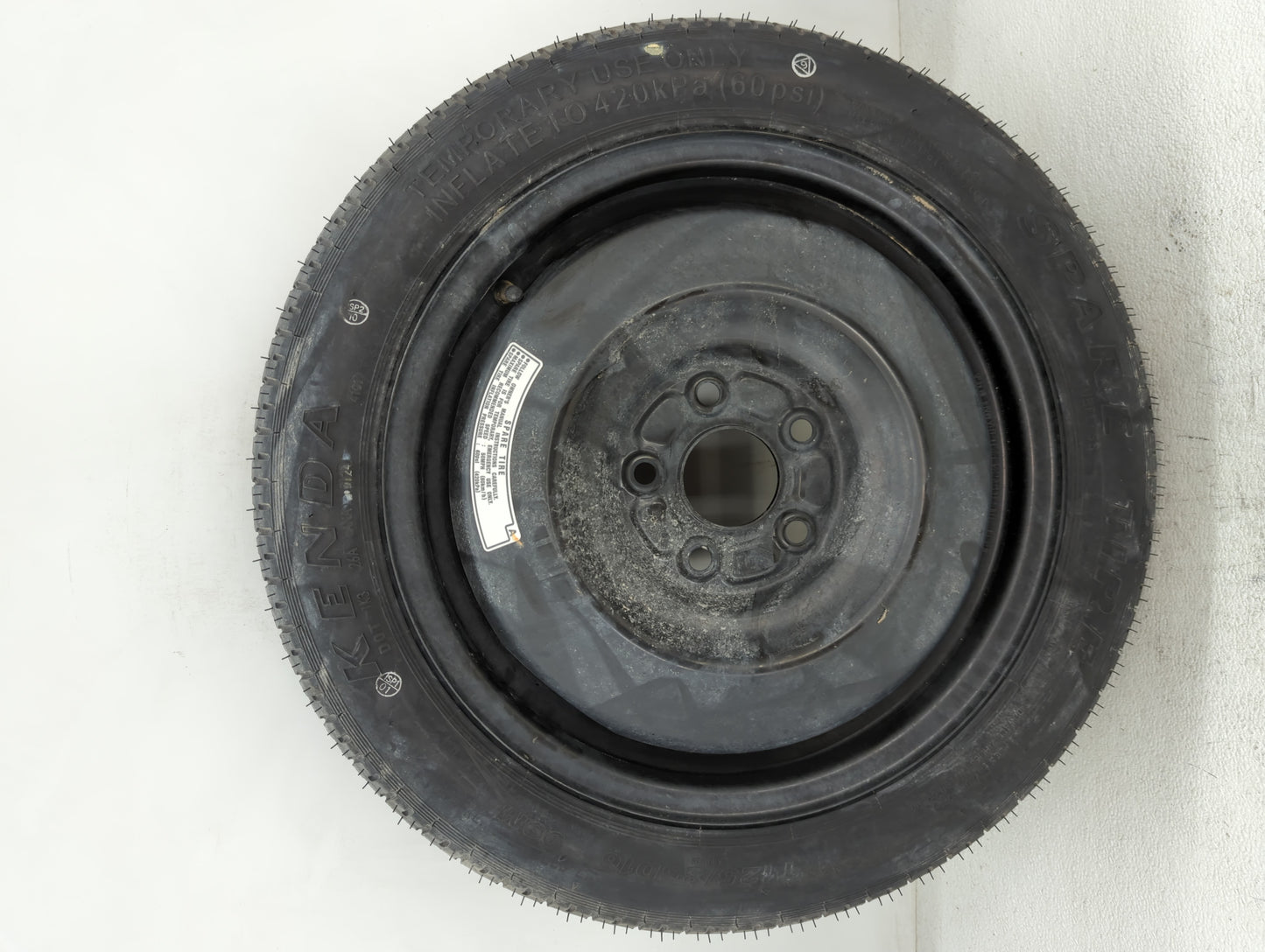 2016-2021 Honda Civic Spare Donut Tire Wheel Rim Oem - Oemusedautoparts1.com