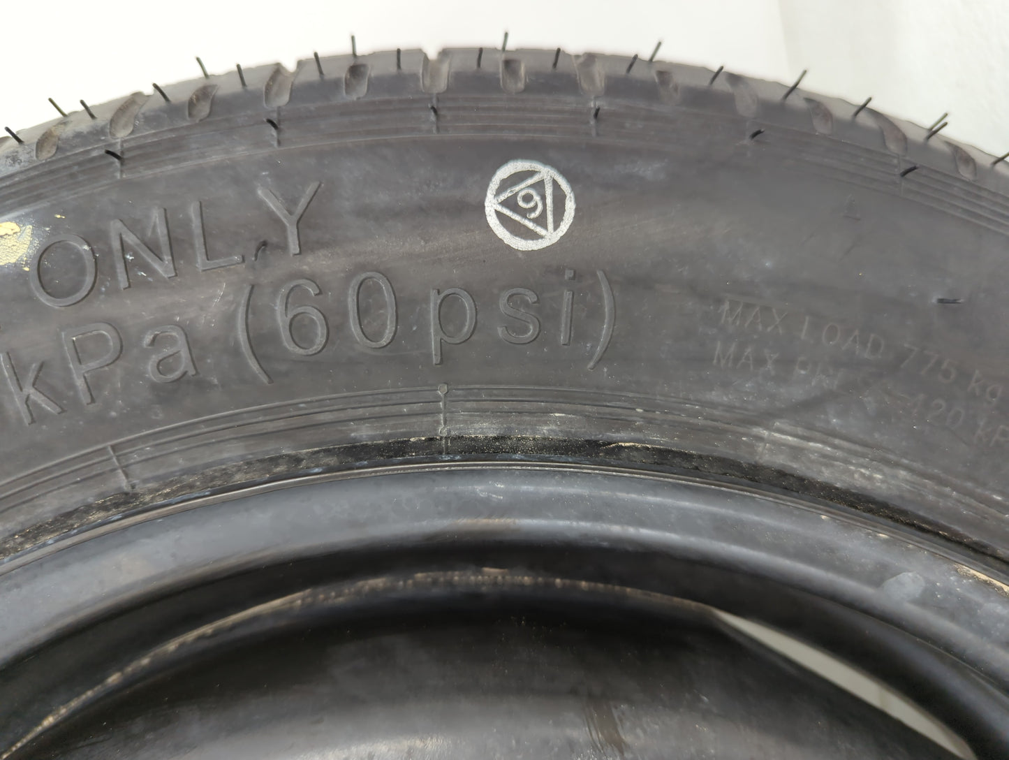 2016-2021 Honda Civic Spare Donut Tire Wheel Rim Oem - Oemusedautoparts1.com