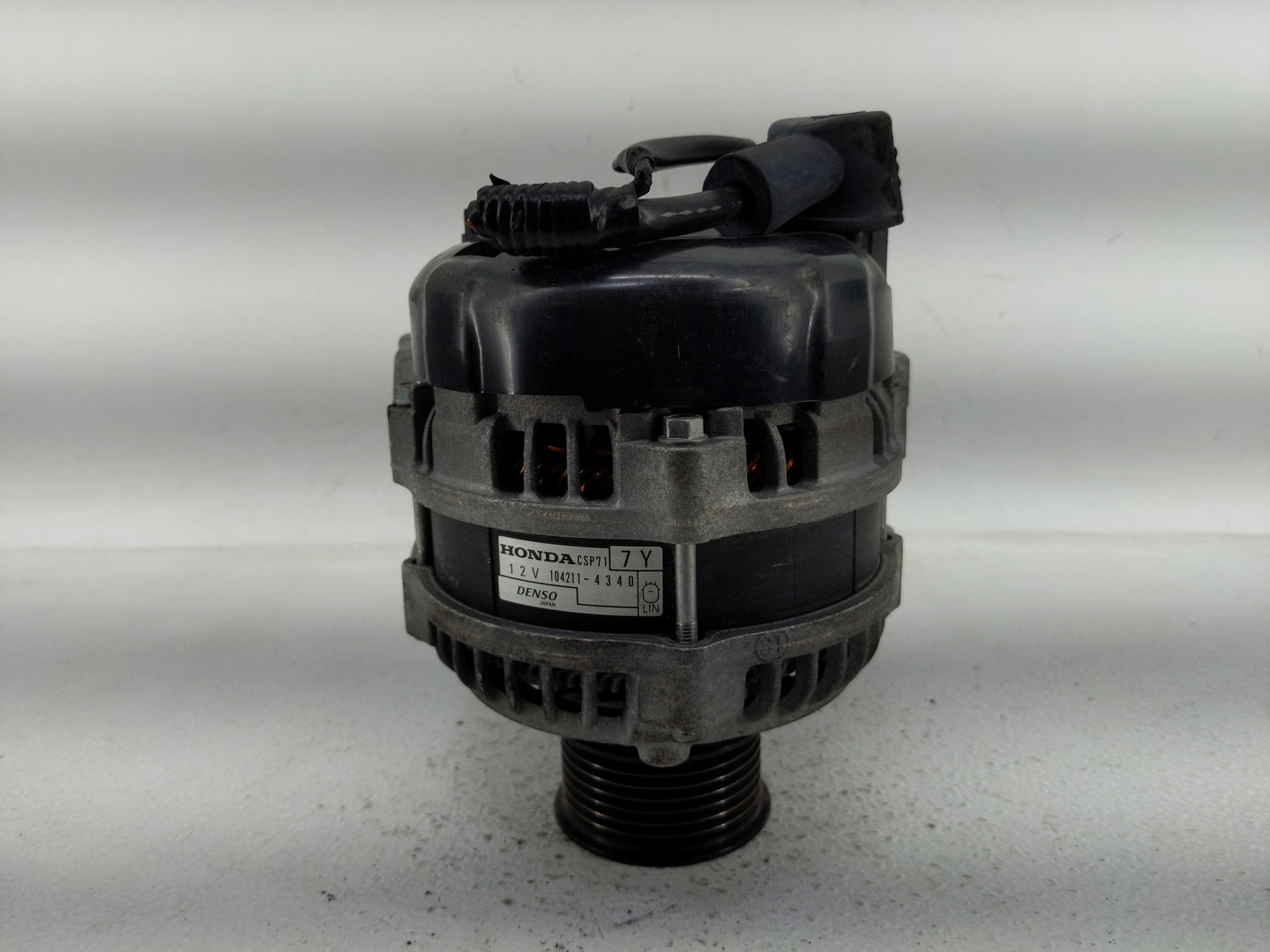 2017-2022 Honda Civic Alternator Replacement Generator Charging Assembly Engine OEM P/N:104211-4340 Fits OEM Used Auto Parts