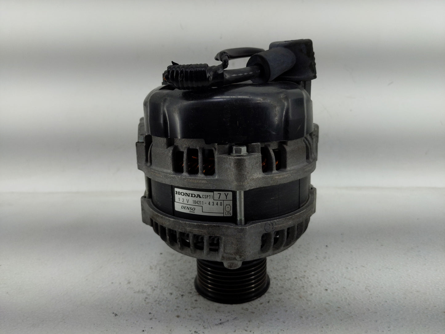 2017-2022 Honda Civic Alternator Replacement Generator Charging Assembly Engine OEM P/N:104211-4340 Fits OEM Used Auto Parts