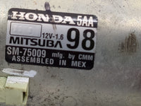 2016-2017 Honda Civic Car Starter Motor Solenoid OEM P/N:SM-75020 Fits Fits 2016 2017 2020 OEM Used Auto Parts - Oemusedauto