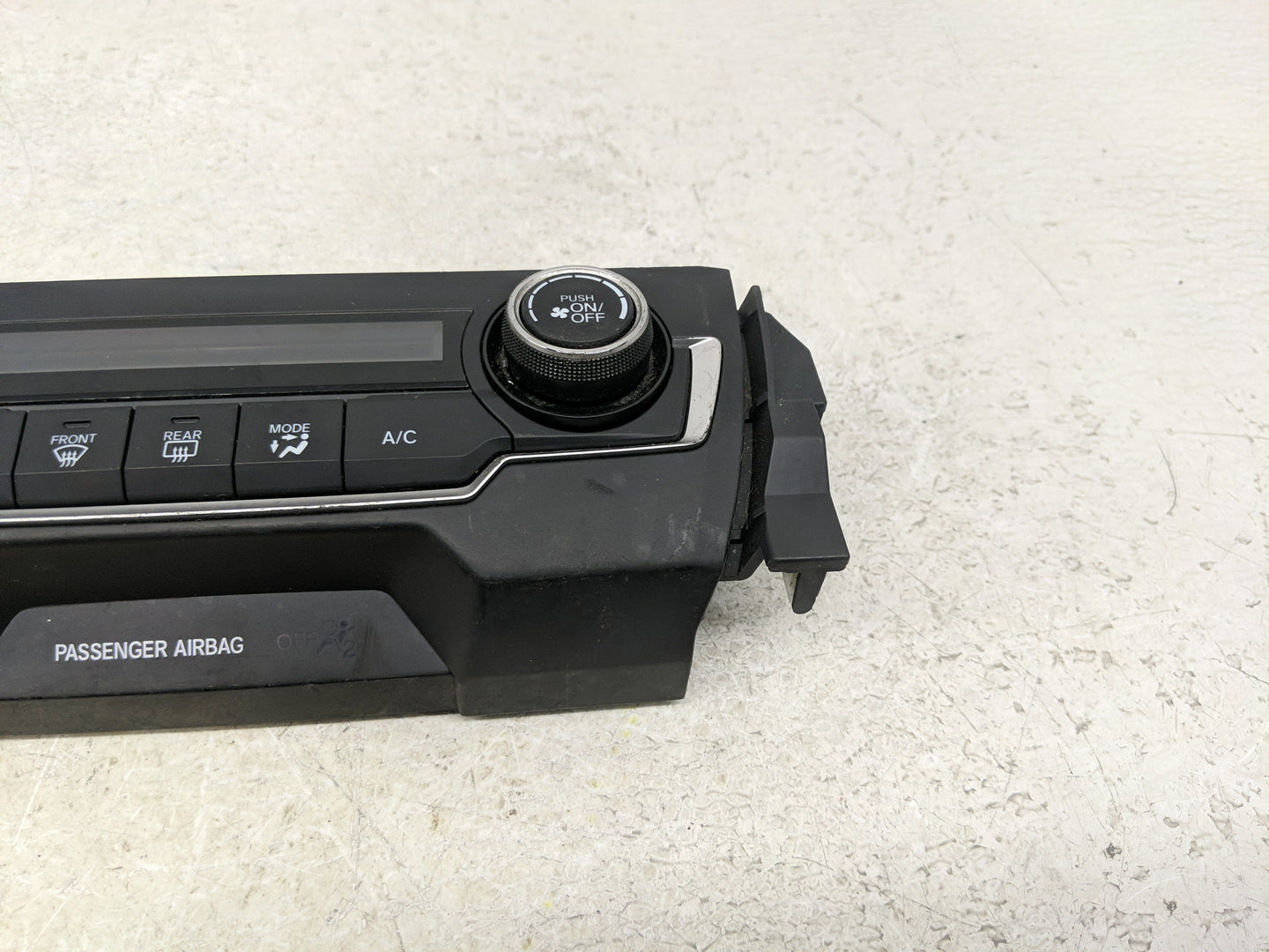 2016-2021 Honda Civic Climate Control Module Temperature AC/Heater Replacement P/N:79600TBAA12M1 Fits OEM Used Auto Parts - 