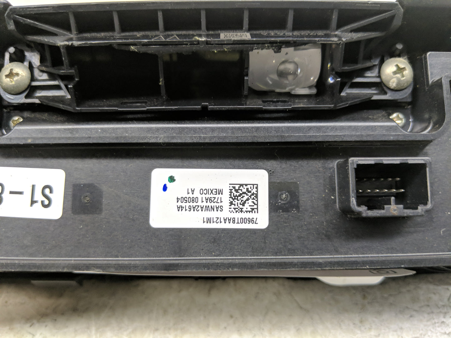 2016-2021 Honda Civic Climate Control Module Temperature AC/Heater Replacement P/N:79600TBAA12M1 Fits OEM Used Auto Parts - 