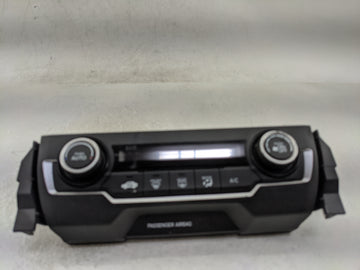 2016-2021 Honda Civic Climate Control Module Temperature AC/Heater Replacement P/N:79600TBAA121M1 Fits OEM Used Auto Parts -