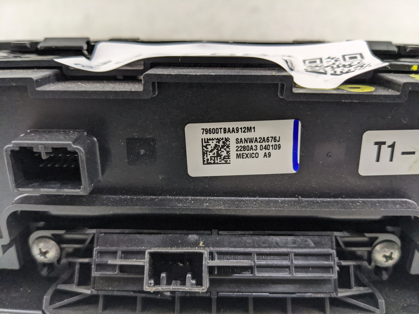 2016-2021 Honda Civic Climate Control Module Temperature AC/Heater Replacement P/N:79600TBAA912M1 Fits OEM Used Auto Parts -