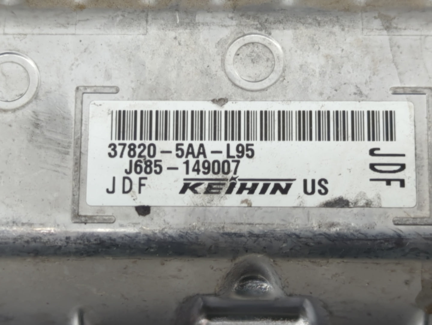 2019-2021 Honda Civic PCM Engine Control Computer ECU ECM PCU OEM P/N:37820-5AA-L95 Fits Fits 2019 2020 2021 OEM Used Auto P