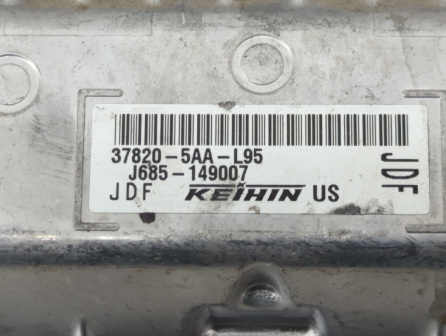 2019-2021 Honda Civic PCM Engine Control Computer ECU ECM PCU OEM P/N:37820-5AA-L95 Fits Fits 2019 2020 2021 OEM Used Auto P
