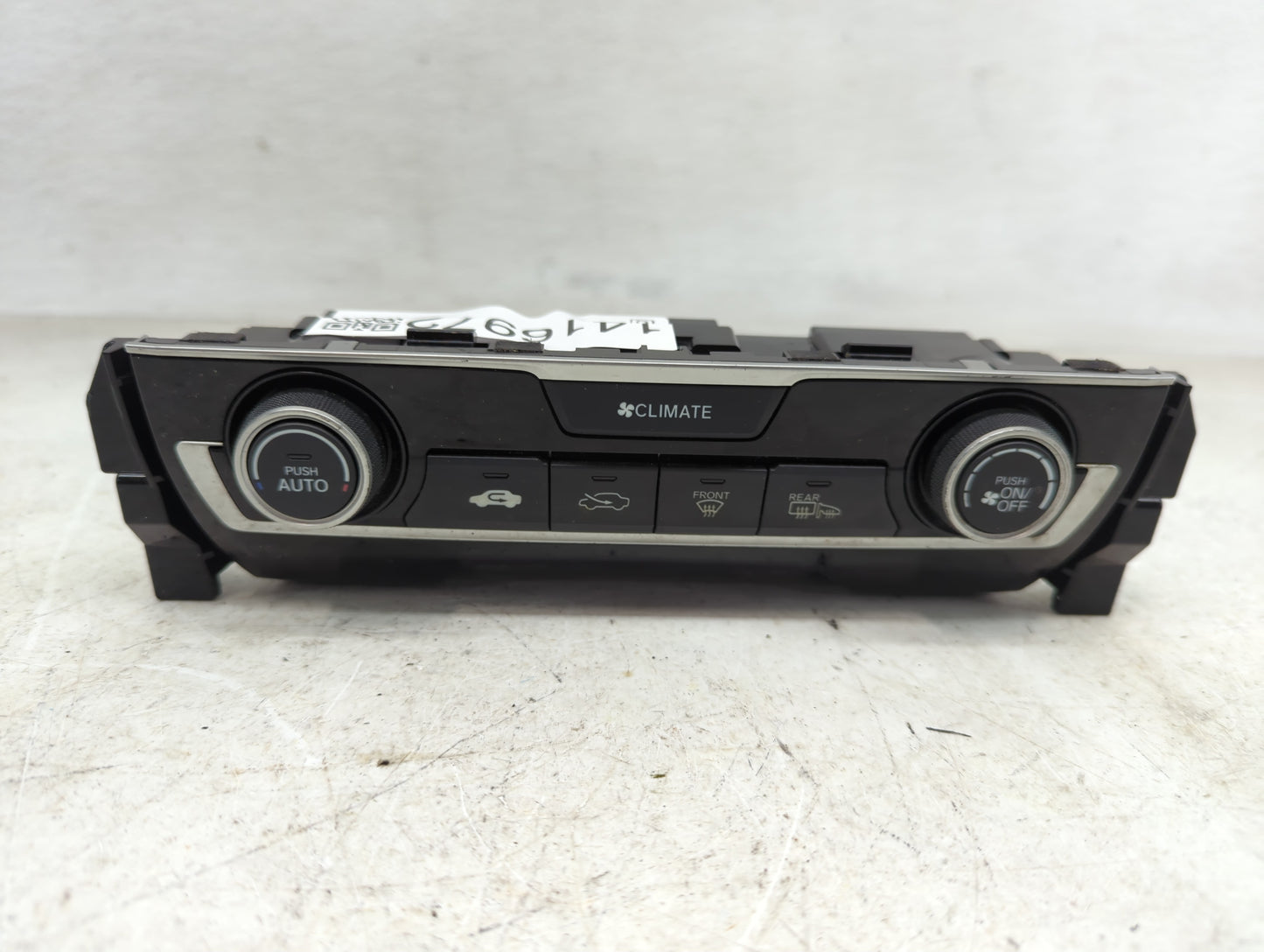 2019-2021 Honda Civic Climate Control Module Temperature AC/Heater Replacement P/N:79600TBAA320M1 Fits Fits 2019 2020 2021 O