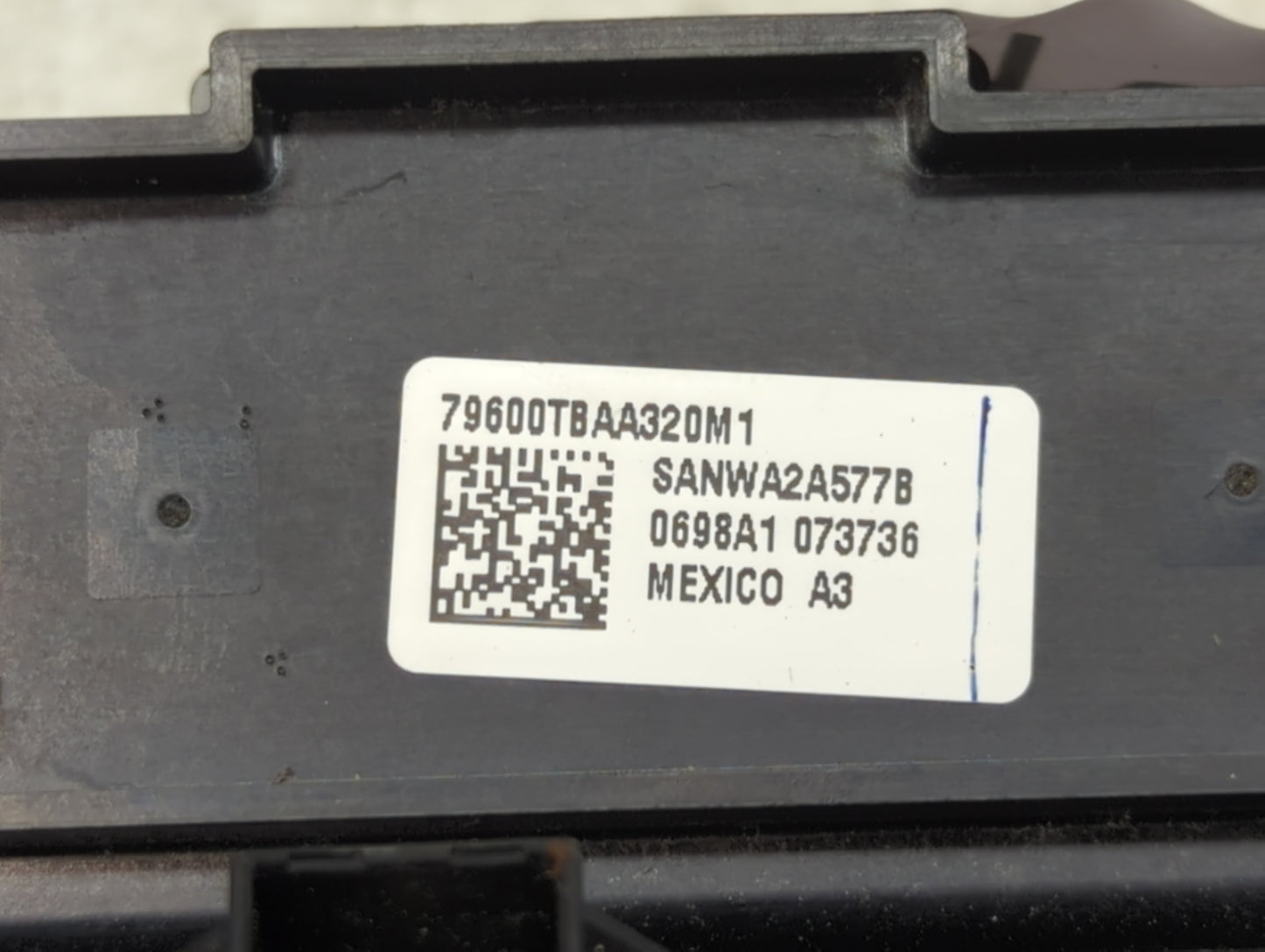 2019-2021 Honda Civic Climate Control Module Temperature AC/Heater Replacement P/N:79600TBAA320M1 Fits Fits 2019 2020 2021 O
