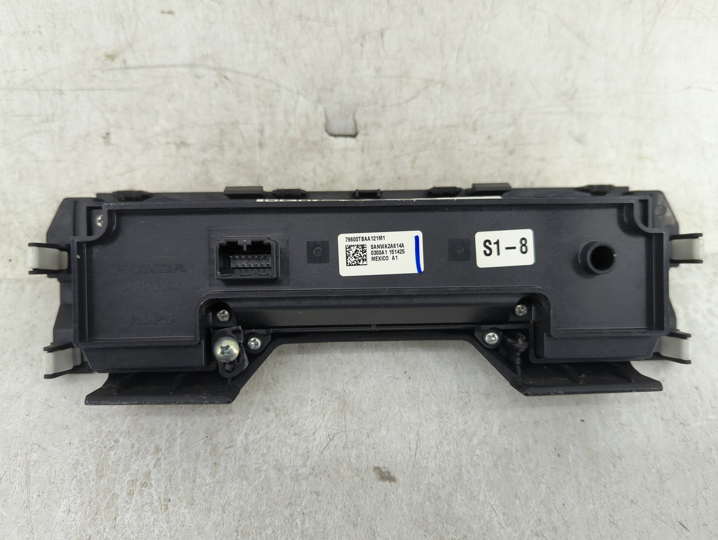 2016-2021 Honda Civic Climate Control Module Temperature AC/Heater Replacement P/N:79600TBAA121M1 SANWA2A614A Fits OEM Used 