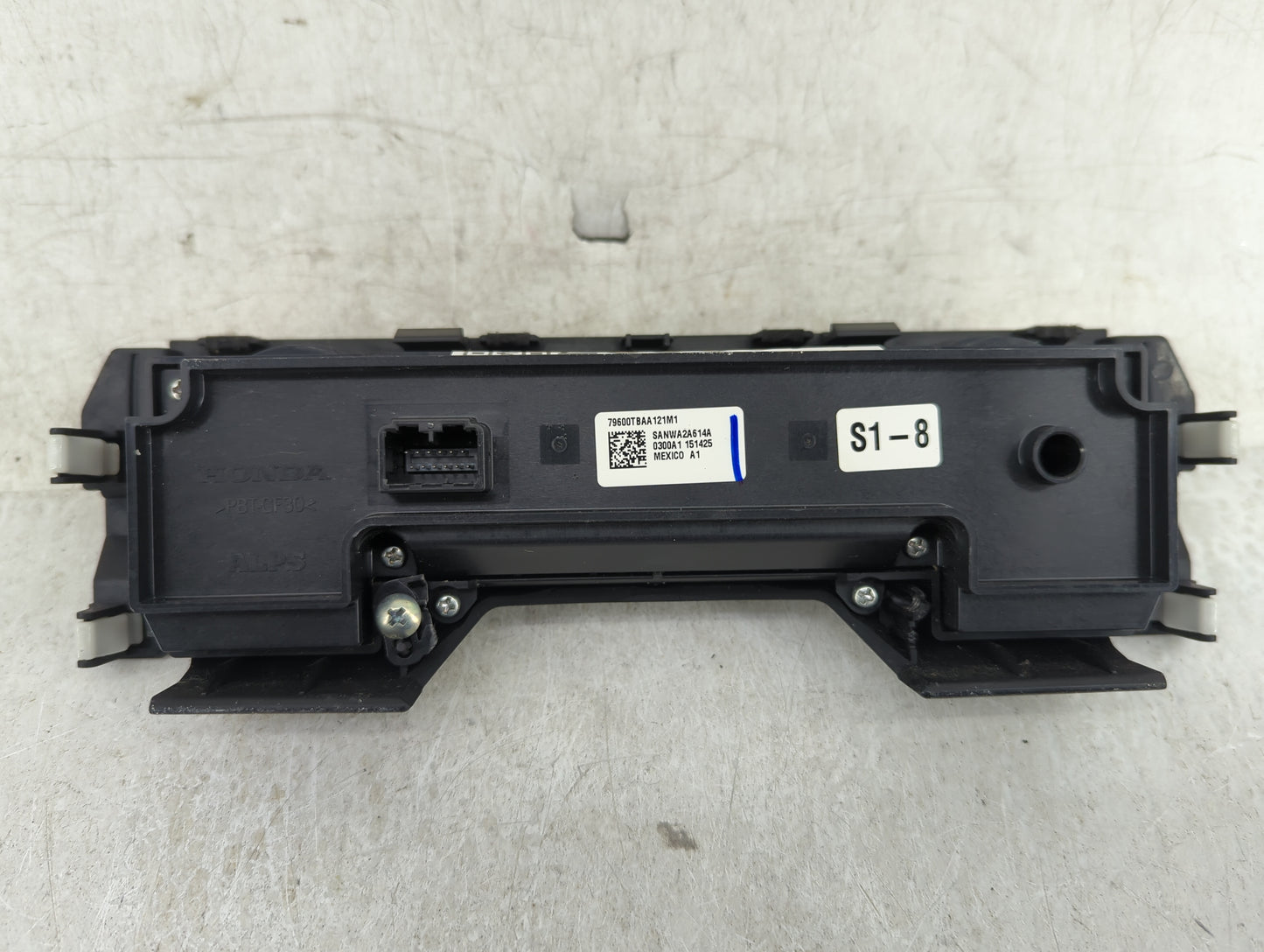2016-2021 Honda Civic Climate Control Module Temperature AC/Heater Replacement P/N:79600TBAA121M1 SANWA2A614A Fits OEM Used 