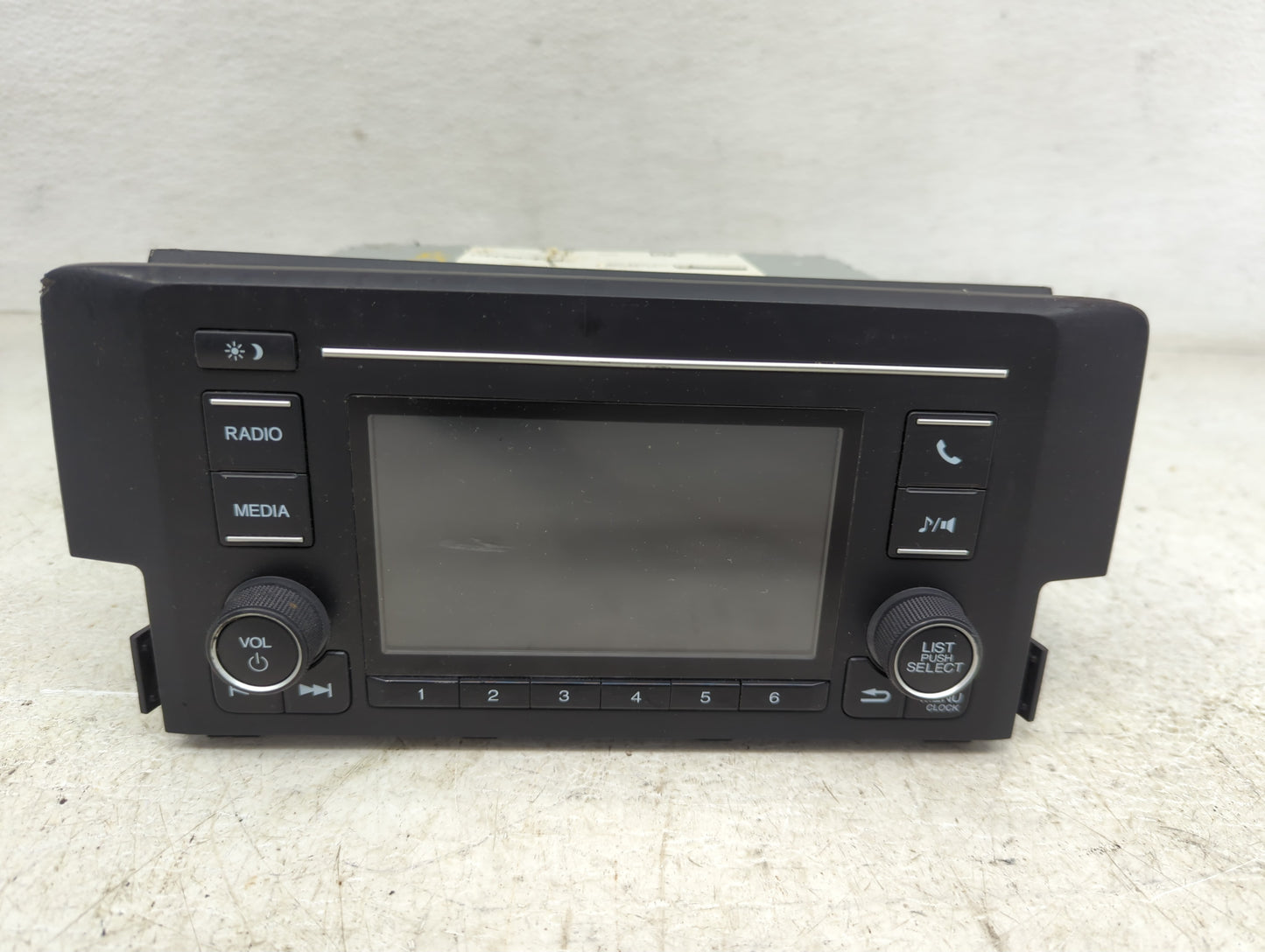 2019-2021 Honda Civic Radio AM FM Cd Player Receiver Replacement Fits Fits 2019 2020 2021 OEM Used Auto Parts - Oemusedautop
