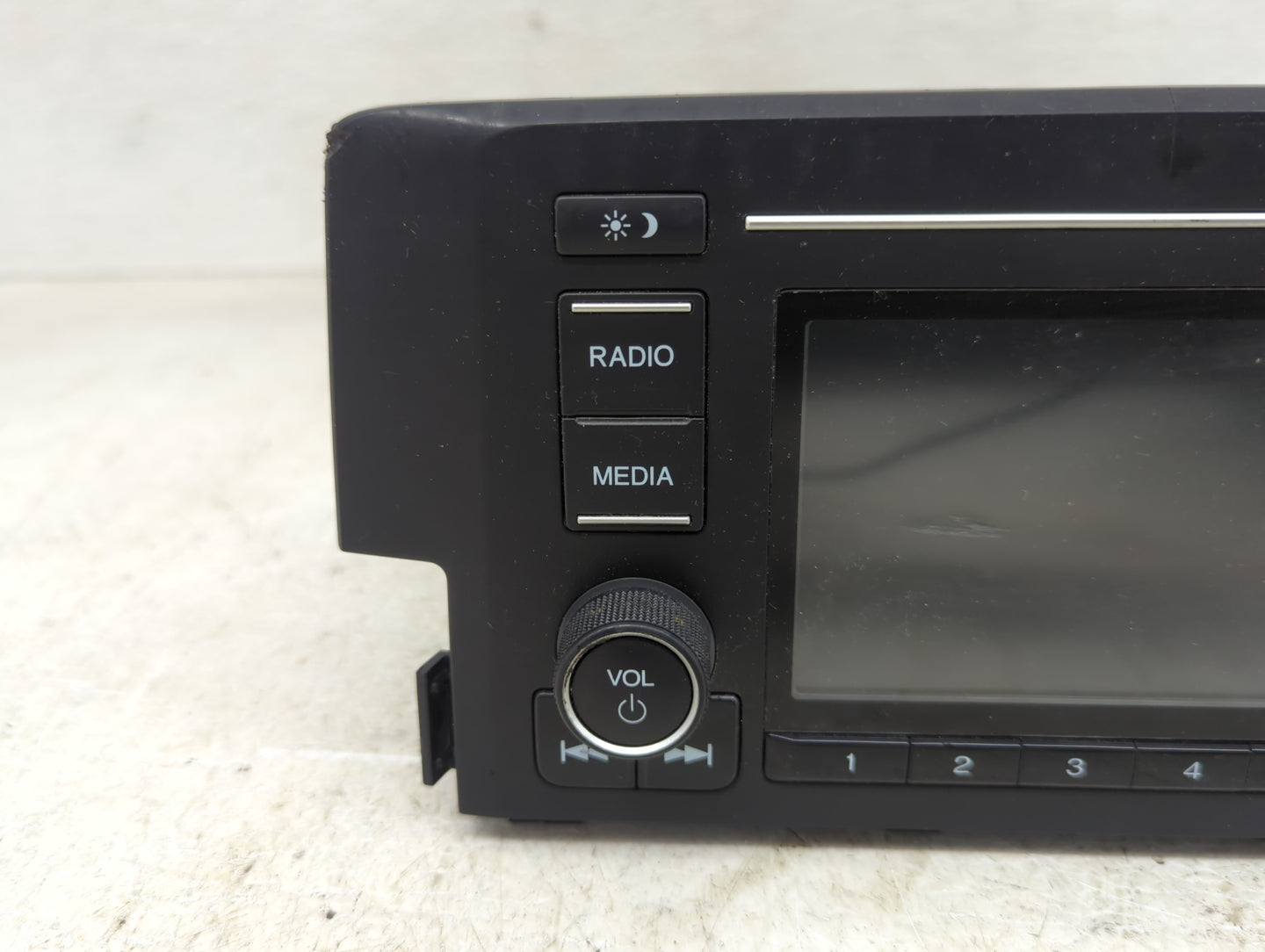 2019-2021 Honda Civic Radio AM FM Cd Player Receiver Replacement Fits Fits 2019 2020 2021 OEM Used Auto Parts - Oemusedautop